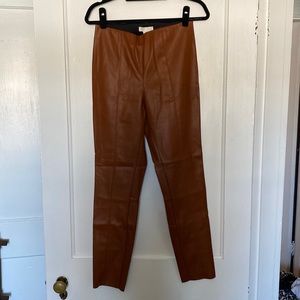H&M Faux Leather Leggings